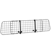 Adjustable Heavy Duty Dog Car Barrier for SUV and Estate Vehicles Keeps Pets Safe Black AOSOM