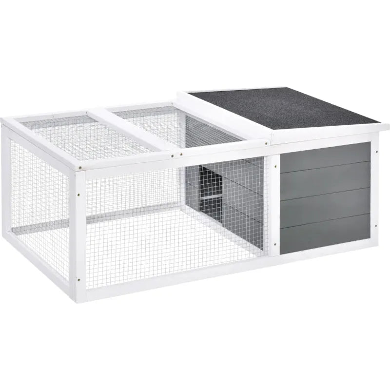 Rabbit Hutch With Run
