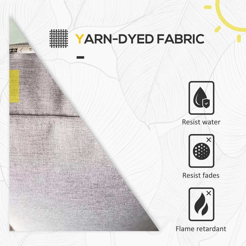 Rattan Garden Corner Sofa Set, Brown