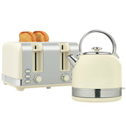 Kettle and Toaster Set, Cream