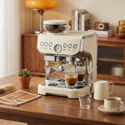 Coffee Machine Cream White - lifestyle