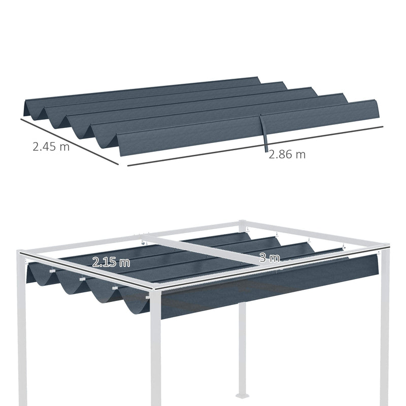 Replacement Canopy For Pergola (3x2m)