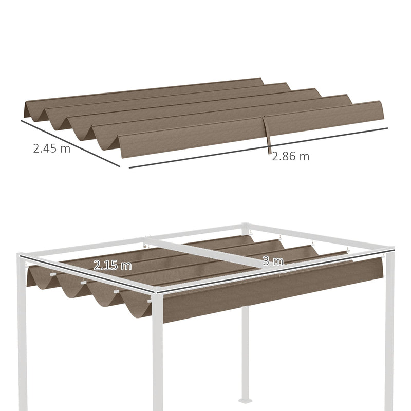 Replacement Canopy For Pergola (3x2m)