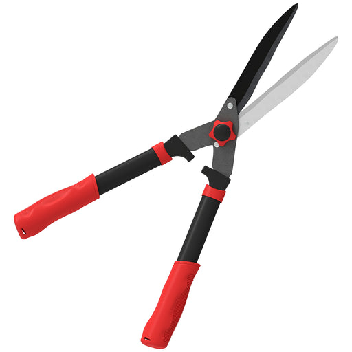 Heavy Duty Garden Hedge Shears 63cm with Sharp Blades and Comfort Grip for Easy Trimming