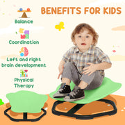 AIYAPLAY Elephant-Shaped Spinning Chair for Autism, 3-6 Years, Green AOSOM