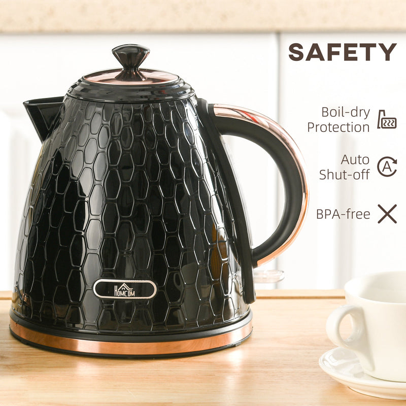 Honeycomb Kettle, Black