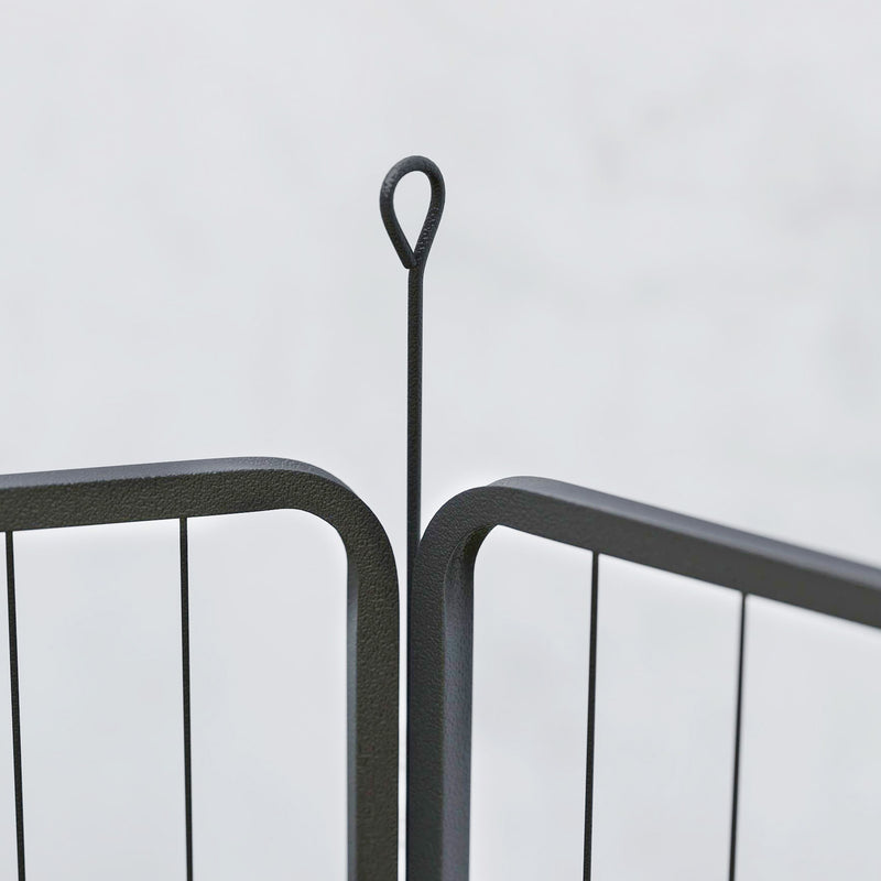 2 Piece Dog Pen Expansion Pack for 80cm High Pet Playpen with 3 Stakes for Small and Medium Dogs by PawHut