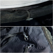 Dark Green Lightweight Dog Stroller with Umbrella Canopy Storage Bag and Cup Holder by PawHut AOSOM