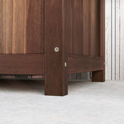 53L Wooden Garden Planter Box with Trellis for Climbing Plants Dark Brown by Outsunny