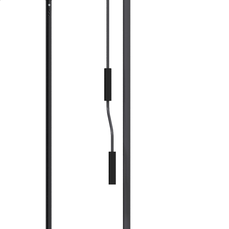 Grey Manual Retractable Awning 2 x 1.2 Metres Sun Shade for Patio or Balcony Use