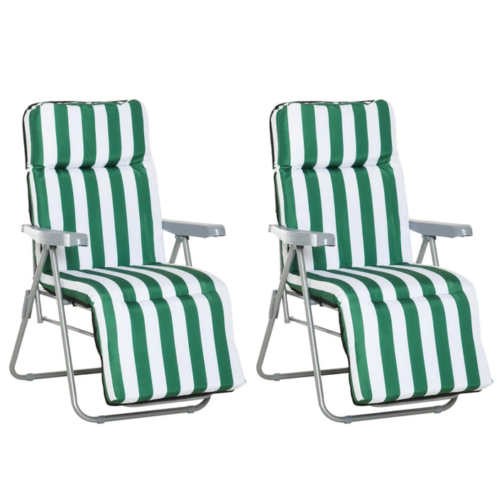 Set of 2 Sun Loungers