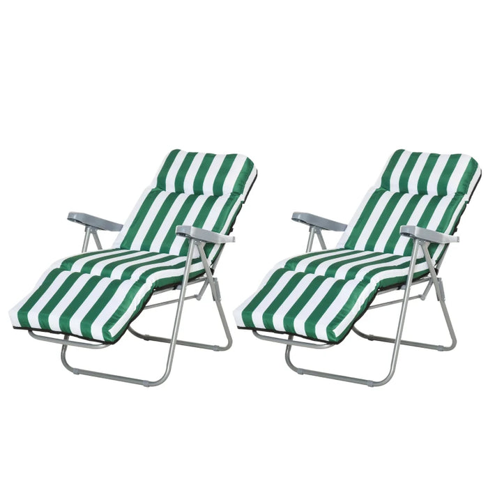 Set of 2 Sun Loungers