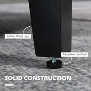 Set of 2 Upholstered Armchairs with Wooden Legs Ideal for Living Room or Bedroom Blue