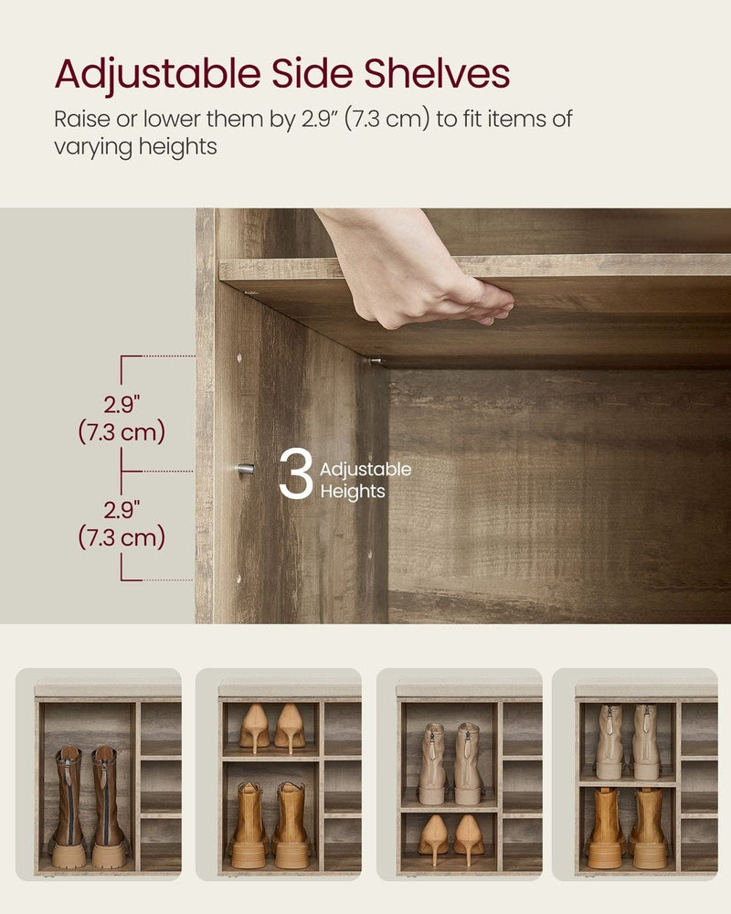 Shoe Bench For Hallway by Vasagle