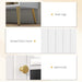 Image of an Entryway Bench With Cushion And Storage. White with hold legs.