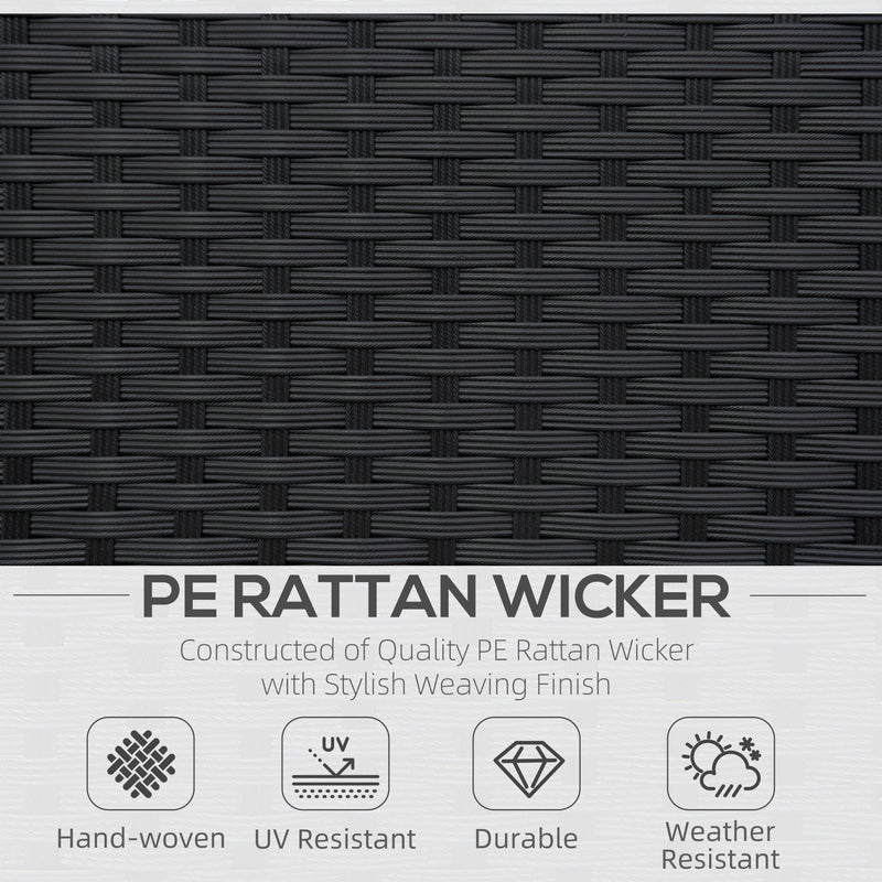 Single Rattan Garden Armchair With Cushion