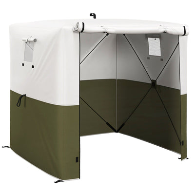 Small Pop Up Gazebo With Sides, 2m x 2m Outsunny