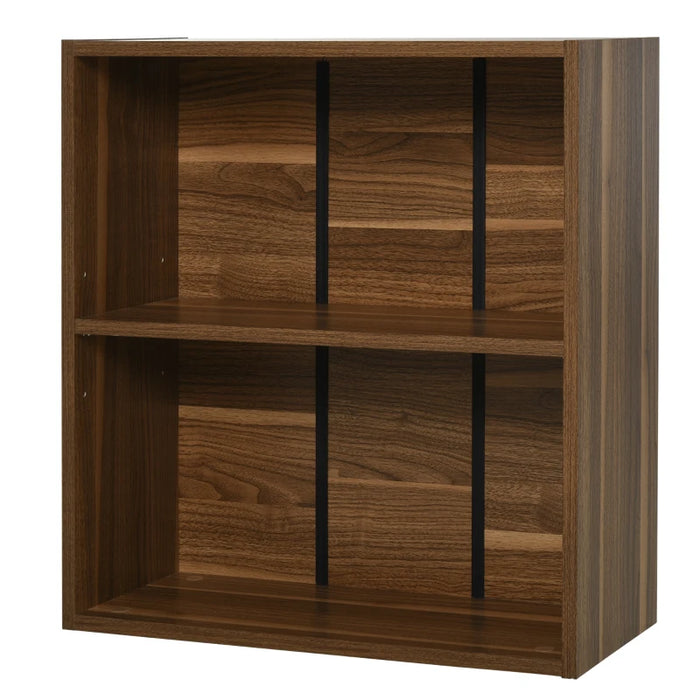 Small Wooden Bookcase, Walnut