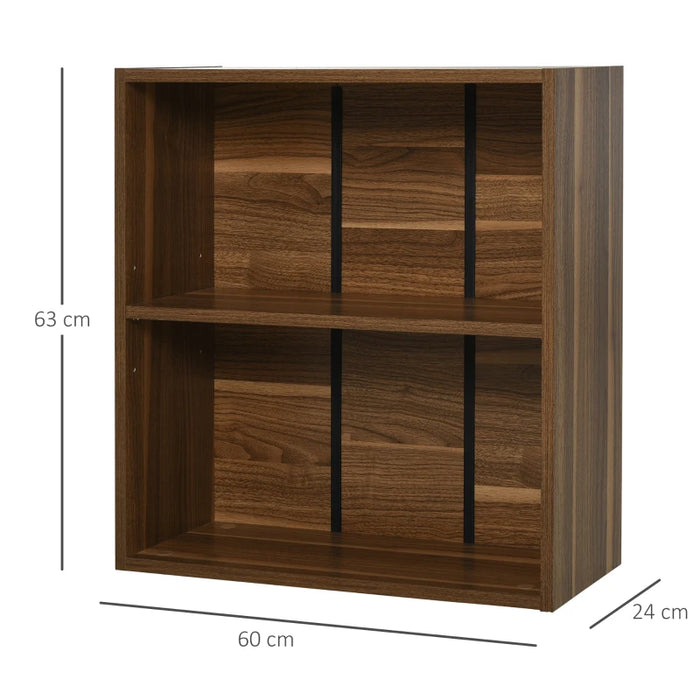 Small Wooden Bookcase, Walnut