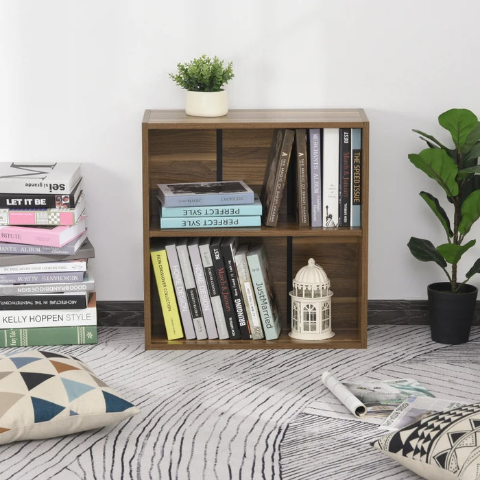 Small Wooden Bookcase, Walnut