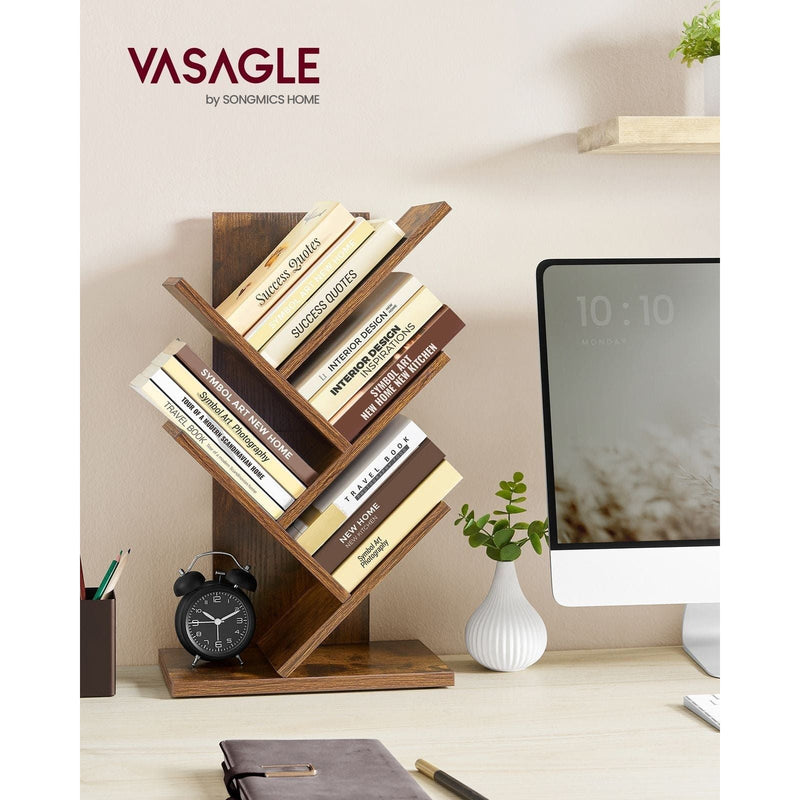 Vasagle Small Industrial 5 Tier Tree Book Case