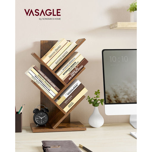 Vasagle Small Industrial 5 Tier Tree Book Case