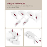 Vasagle Small Industrial 5 Tier Tree Book Case
