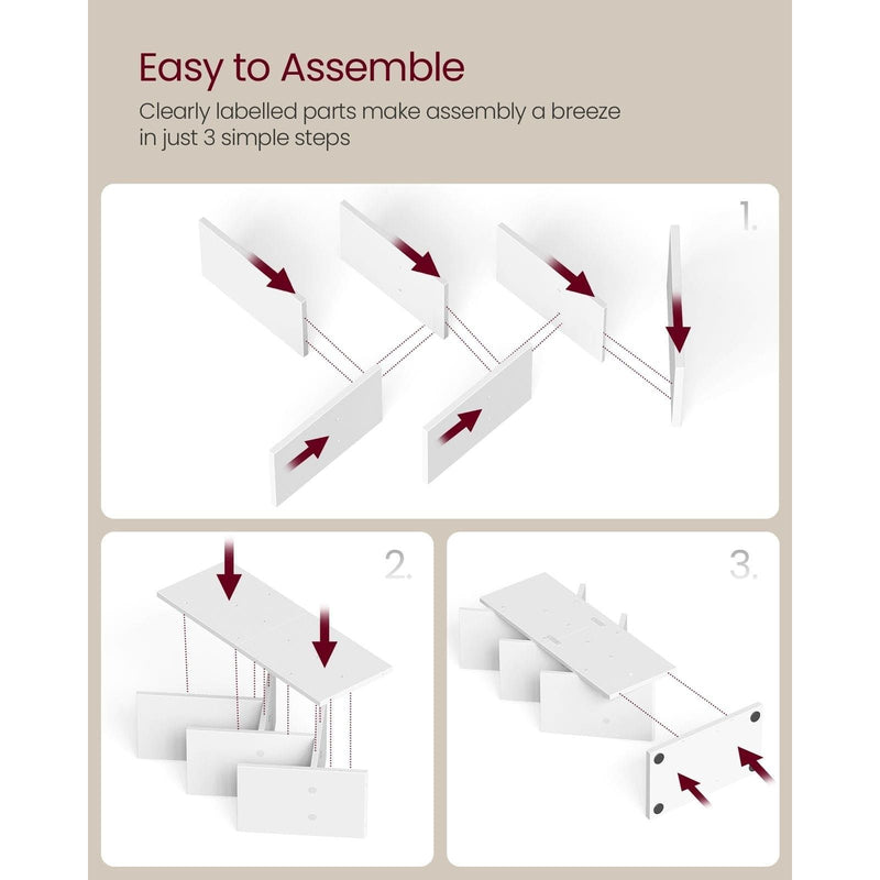 Vasagle Small Industrial 5 Tier Tree Book Case