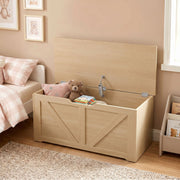Storage bench 100L - Oak