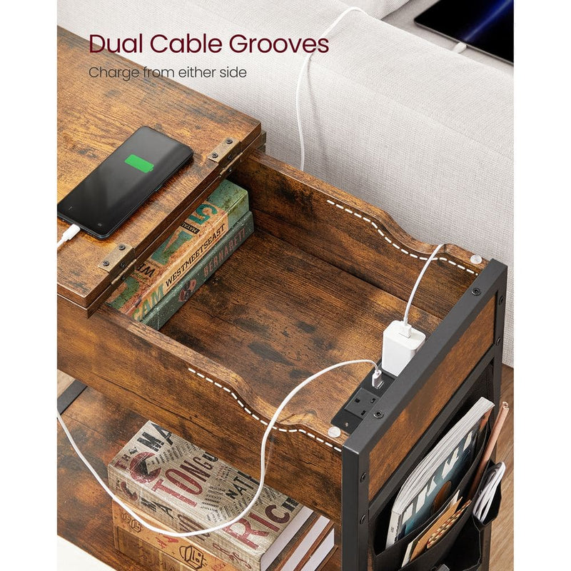 Vasagle Sofa Table With Charging Station