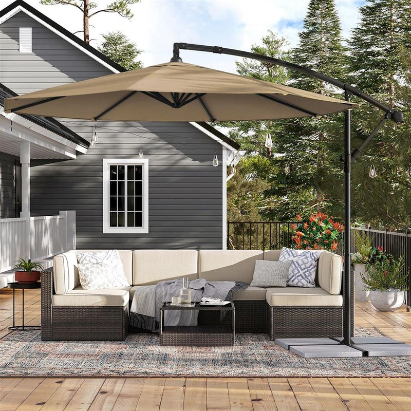Songmics 3 Metre Cantilever Garden Parasol
