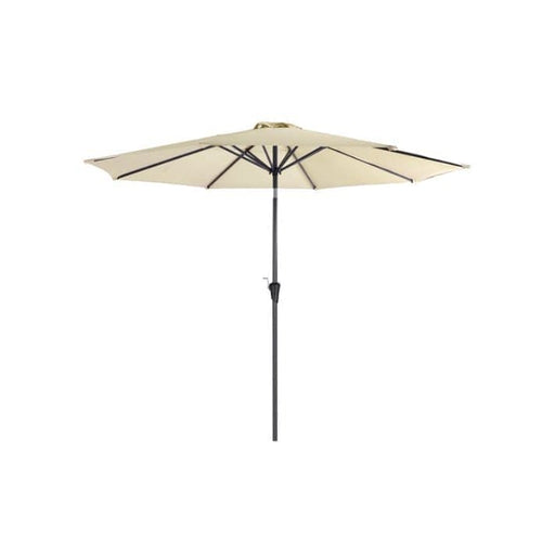 Image of a beige 3m garden umbrella