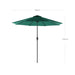 Image of a Green 3m Garden Umbrella 