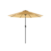 Image of a taupe 3 metre garden umbrella 