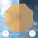 Image of a Taupe 3m Garden Umbrella 