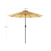 Image of a Taupe 3m Garden Umbrella 