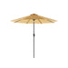 Image of a Taupe 3m Garden Umbrella 