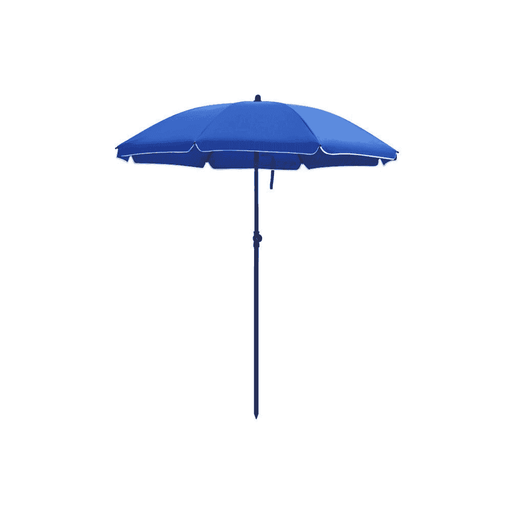Image of a Blue Beach Umbrella (UPF 50+)