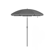 Image of a Grey Beach Umbrella With Bag (UPF 50+)