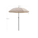 Image of a Beige Beach Umbrella (UPF 50+)