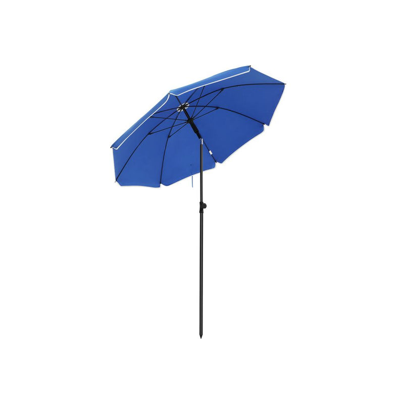Image of a Blue Beach Umbrella (UPF 50+)