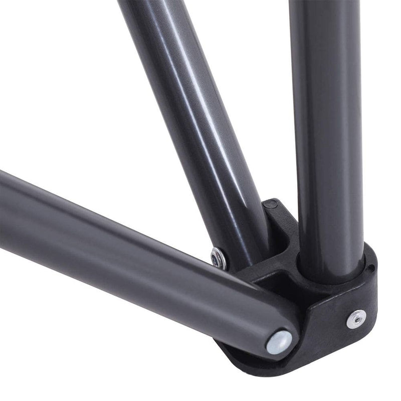 Image of a folding camping chair with cup holder in the arm