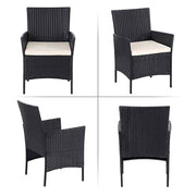 Four Piece Rattan Garden Set SONGMICS