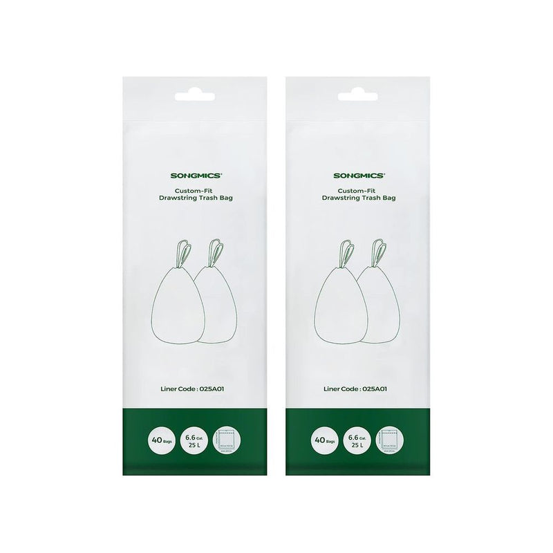 Songmics 25L Bin Liners (Liner Code 025A01)