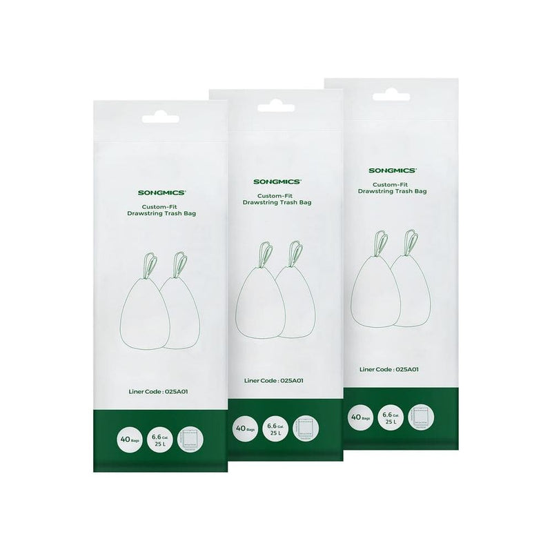 Songmics 25L Bin Liners (Liner Code 025A01)