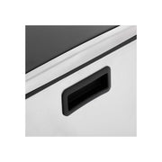 Image of a Stainless Steel 2 Compartment Kitchen Recycling Bin