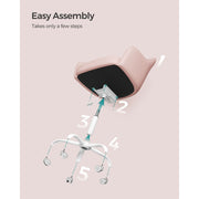 Pink Office Chair With Wheels