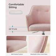 Pink Office Chair With Wheels