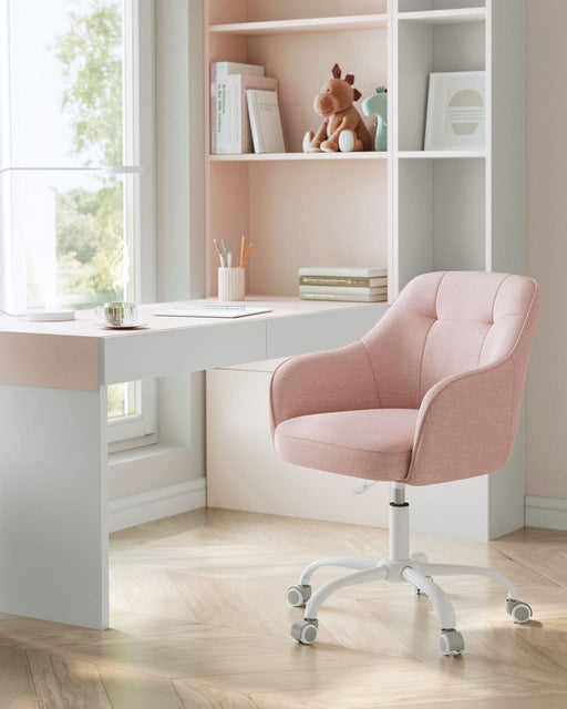 Pink Office Chair With Wheels