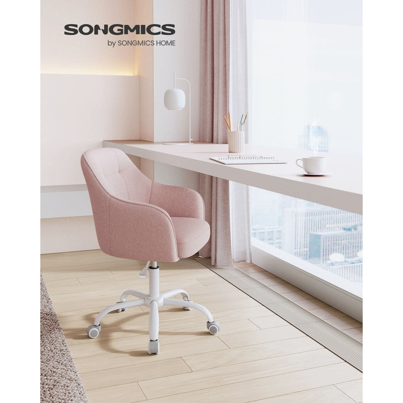 Pink Office Chair With Wheels